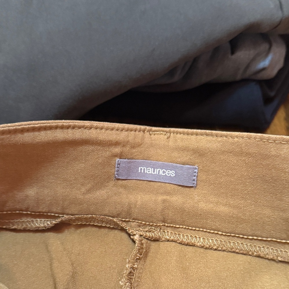 Maurices Light Brown Trousers
